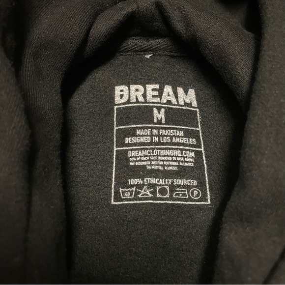 NWOT DREAM “You Deserve To Be Loved” Hoodie Sz M - Picture 3 of 5